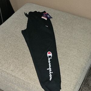 Champion Black Track Pants
